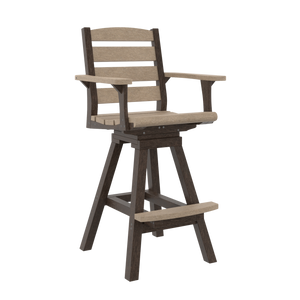 C312 Napa Swivel Pub Arm Chair