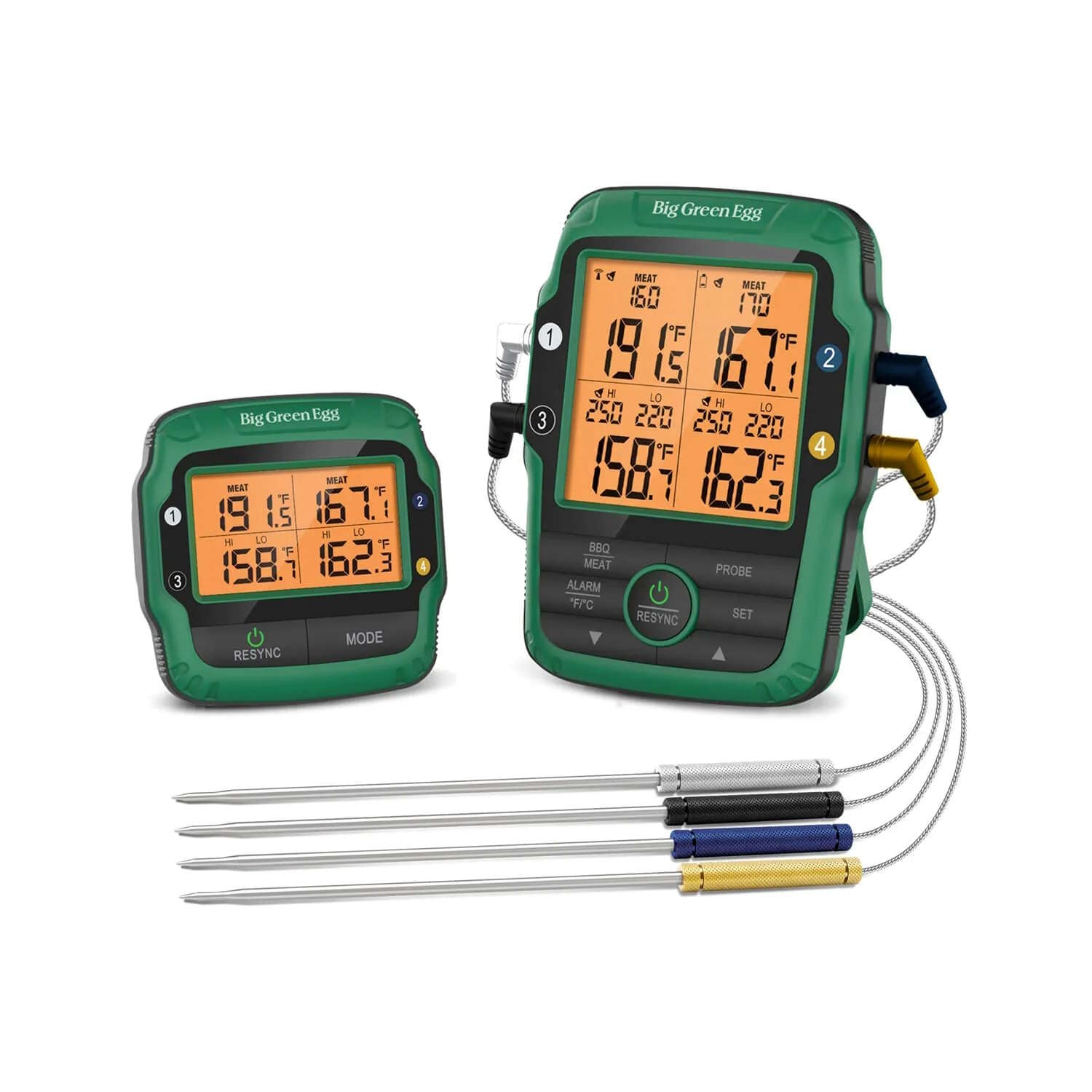 Wireless Remote Food Thermometer - 4 Probe