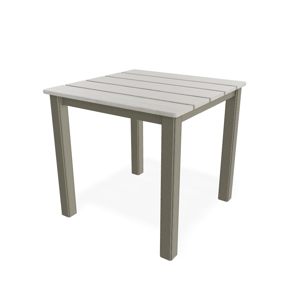 Rustic Polymer End Table