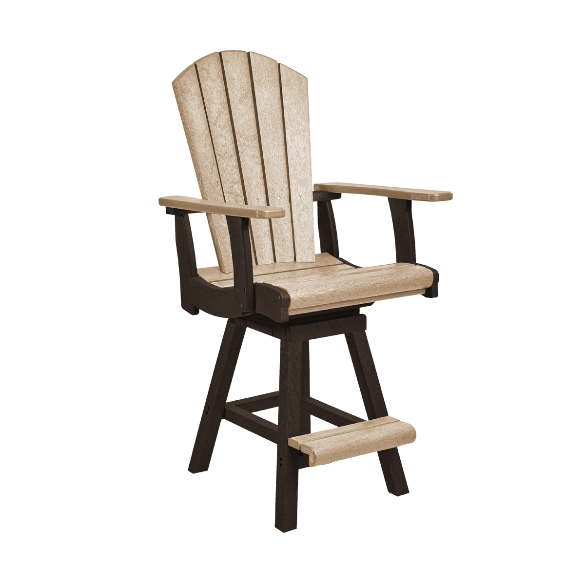 C25C Swivel Counter Arm Chair