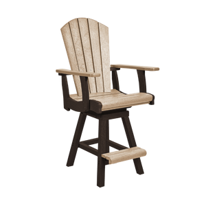 C25C Swivel Counter Arm Chair