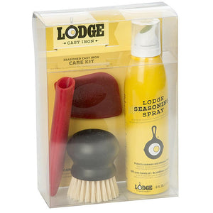 Lodge Seasoned Cast Iron Care Kit