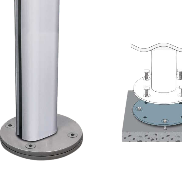 Concrete Mount Kit: Shademaker