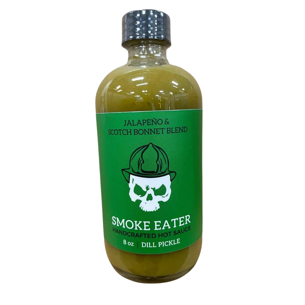 Smoke Eater Jalapeno Dill Pickle Handcrafted Hot Sauce
