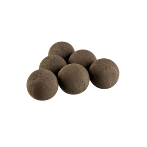 Lite Stone Fire Balls 4" Set of 6