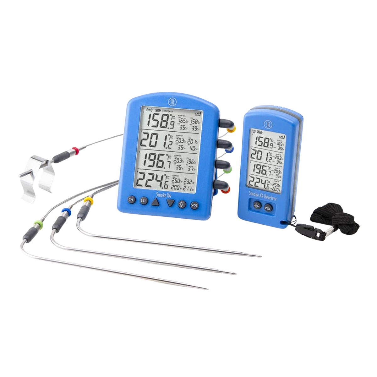 ThermoWorks Smoke X4® Long-Range Remote BBQ Alarm Thermometer