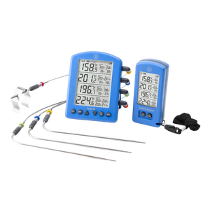 ThermoWorks Smoke X4® Long-Range Remote BBQ Alarm Thermometer