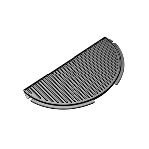 Half Moon Cast Iron Dual Side Plancha Griddle