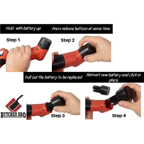 Butcher BBQ Cordless Battery Operated Electric Knife