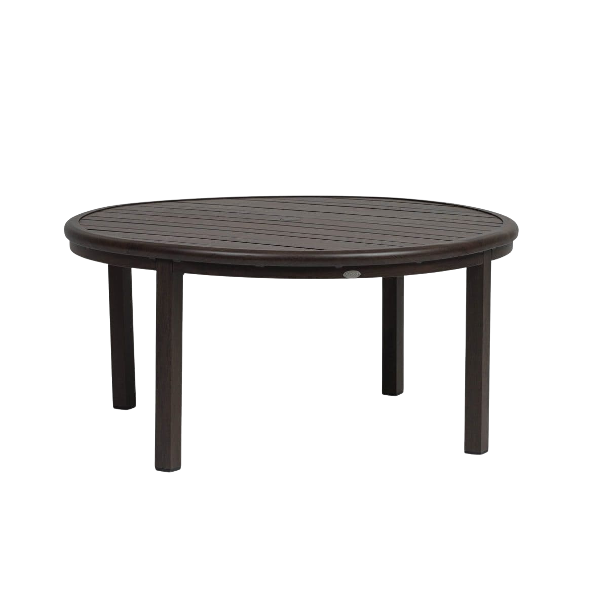 Canbria 54" Round Dining Table w/Umbrella Hole