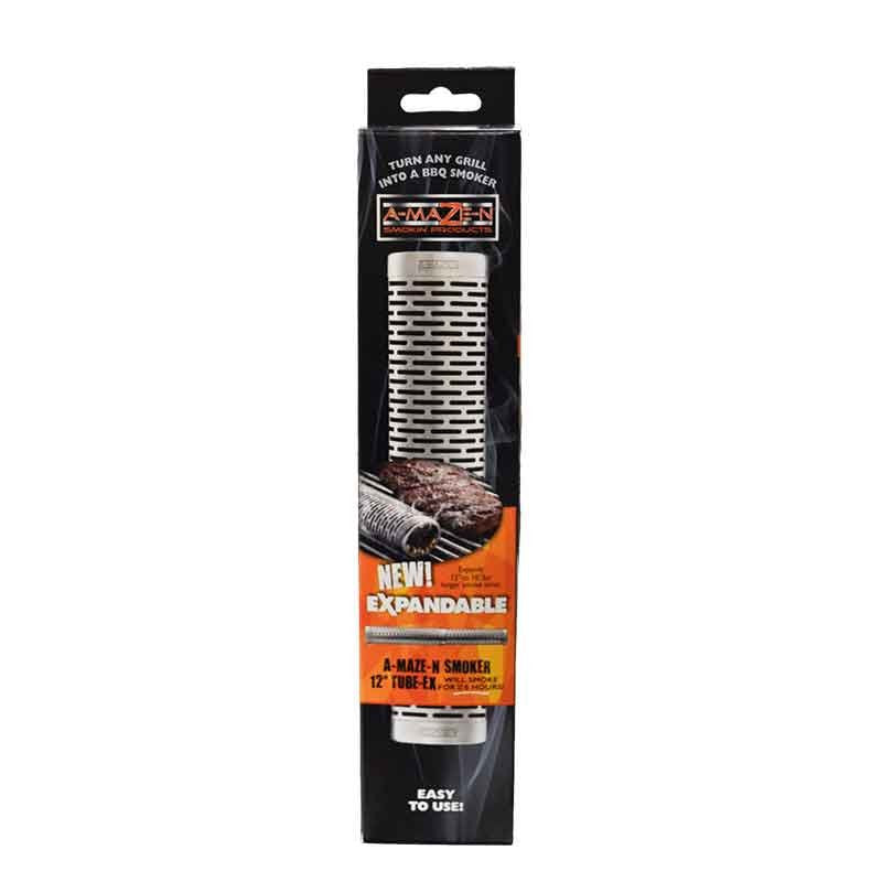 A-MAZE-N expanding tube smoker packaging