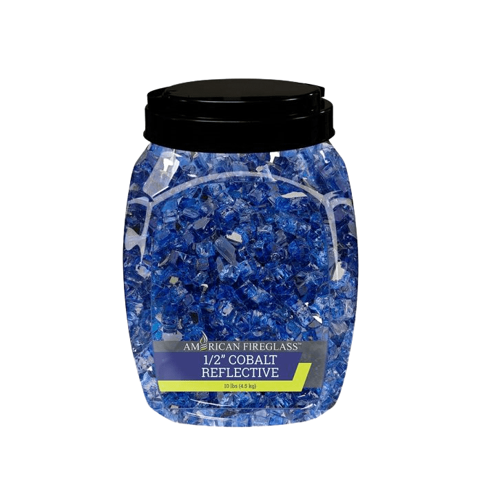 1/2" Reflective Fire Glass 10 lbs