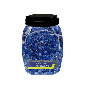 1/2" Reflective Fire Glass 10 lbs