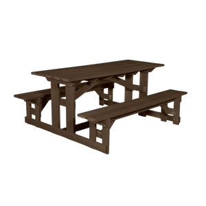 T52 72" Rectangular Picnic Table