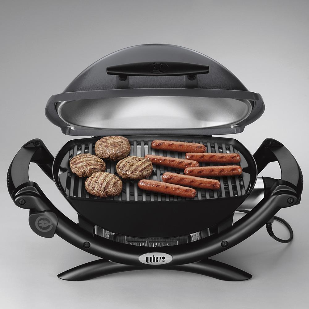 Weber Q 1400 Electric Grill Dark Grey