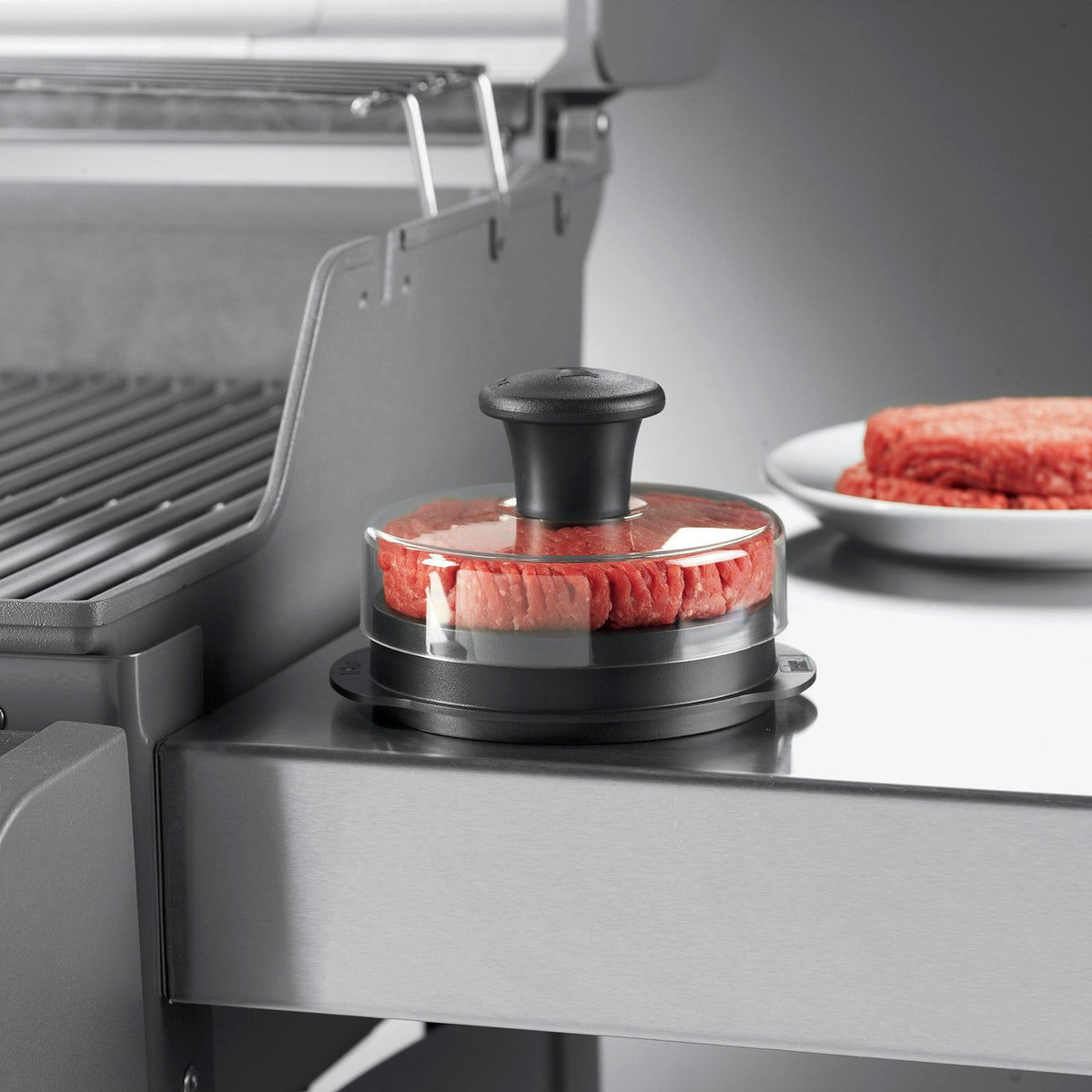 Weber Burger Press patties