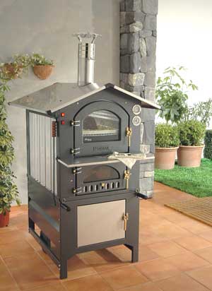 Fontana Forni Rosso Wood Oven 80