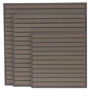 24″ x 24" Sq Everrawood Table Top w/Aluminum Frame W/UH