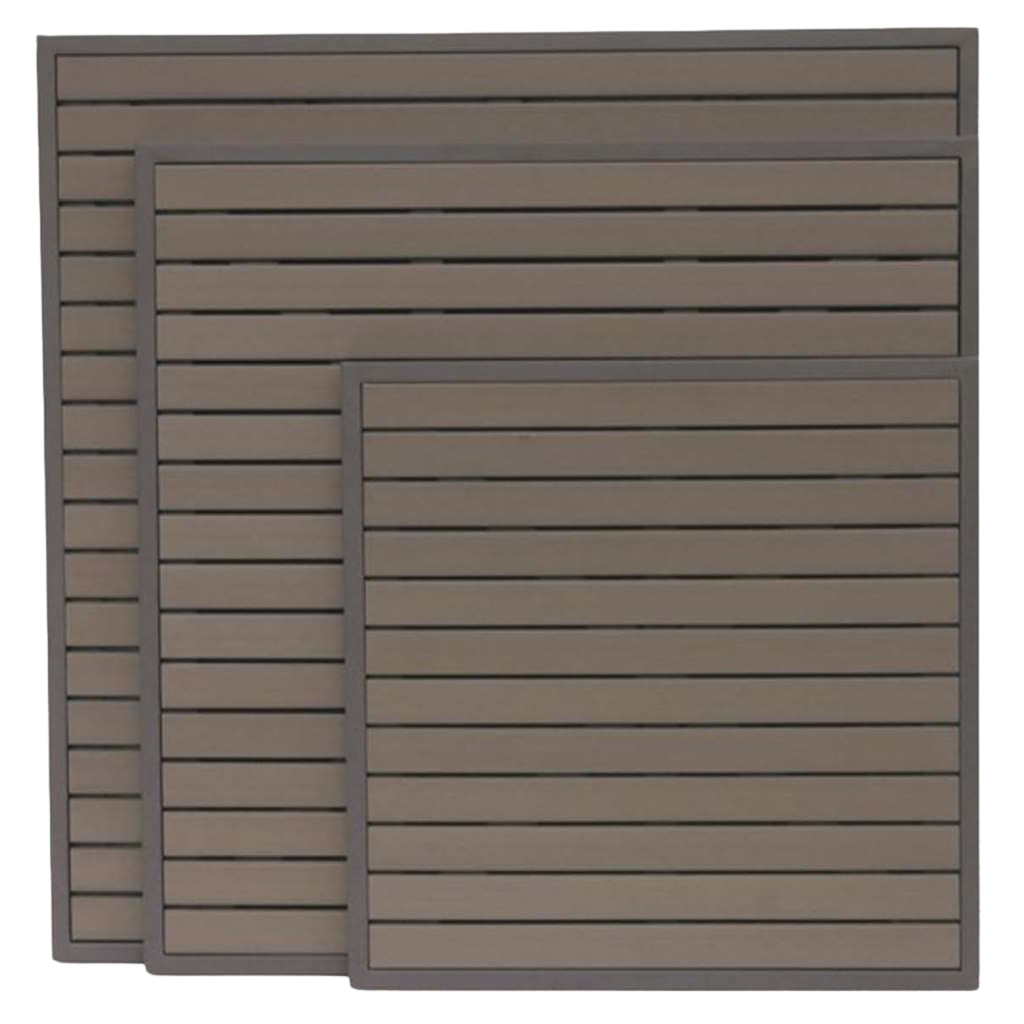 36″ x 36" Sq Everrawood Table Top w/Aluminum Frame W/UH