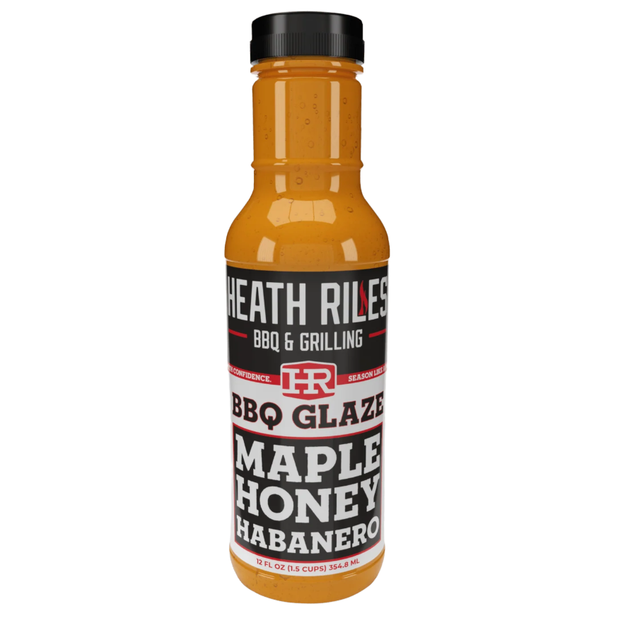Heath Riles Maple Honey Habanero BBQ Glaze 12oz