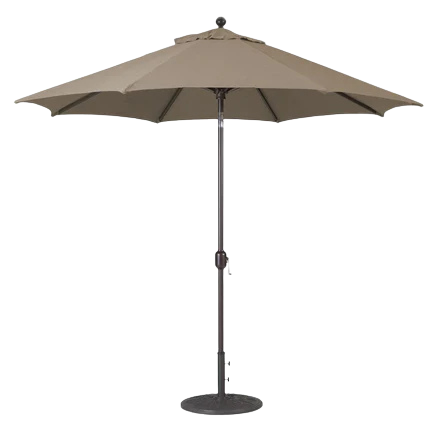 737 9' Auto-Tilt Market Galtech Umbrella