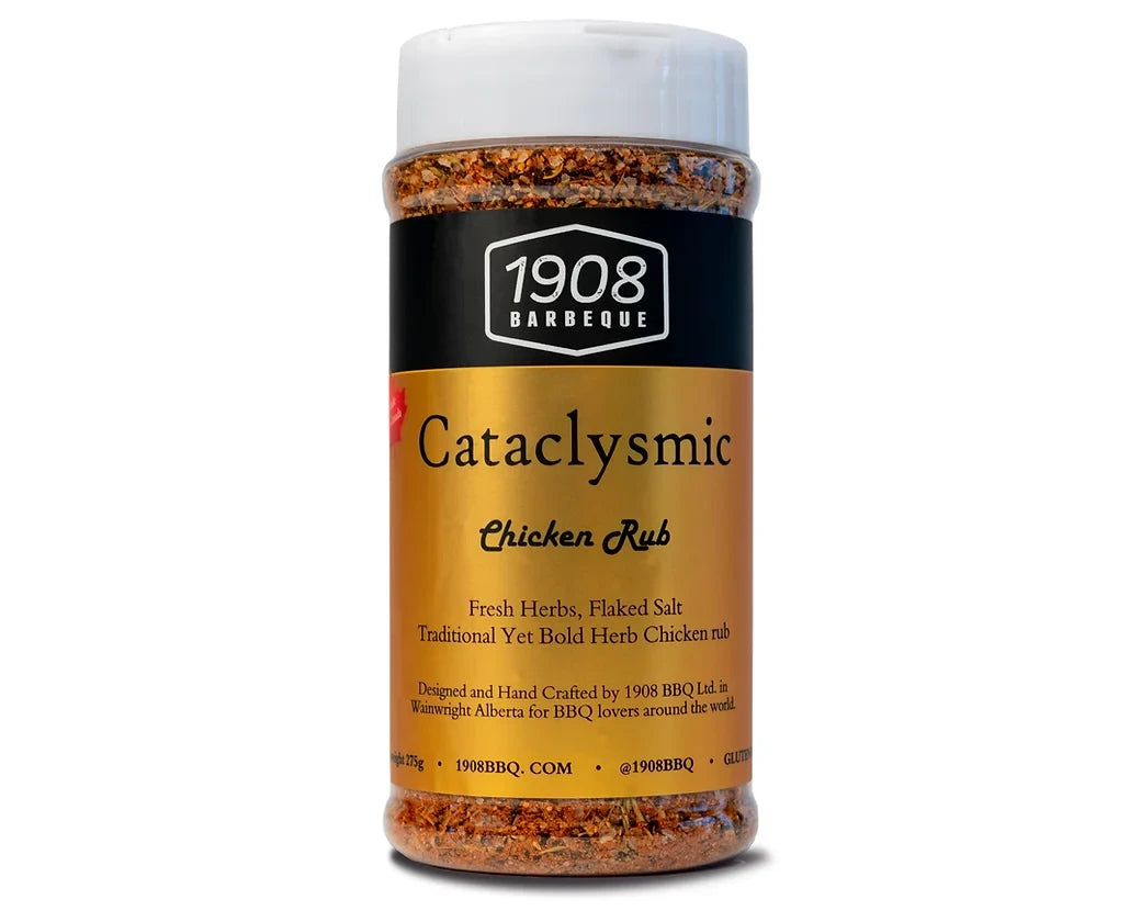 1908 BBQ Cataclysmic Chicken Rub 275g