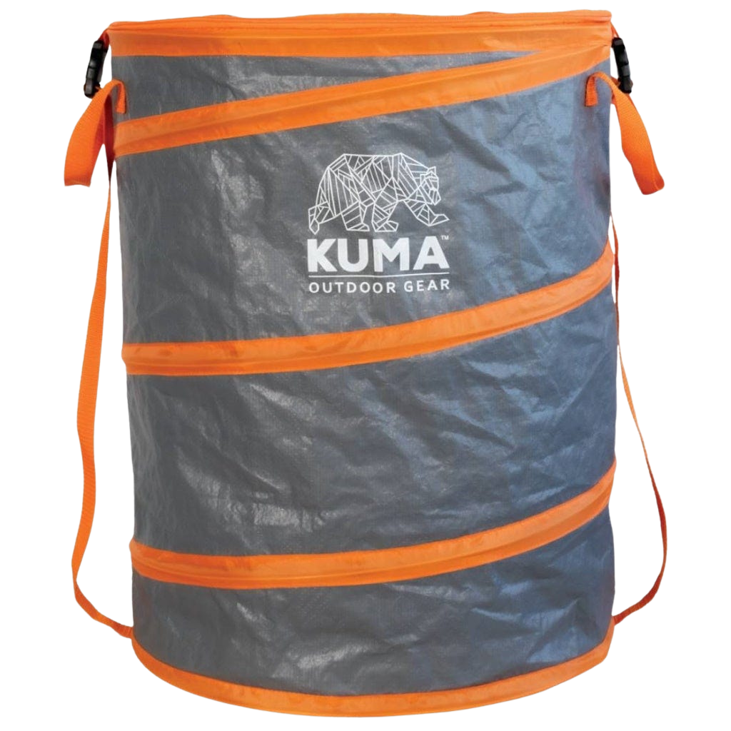 Pop Up Waste Bin-Graphite/Orange