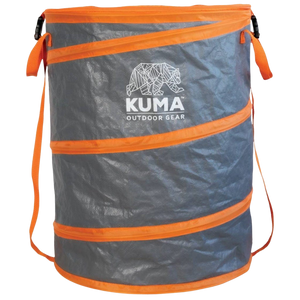 Pop Up Waste Bin-Graphite/Orange