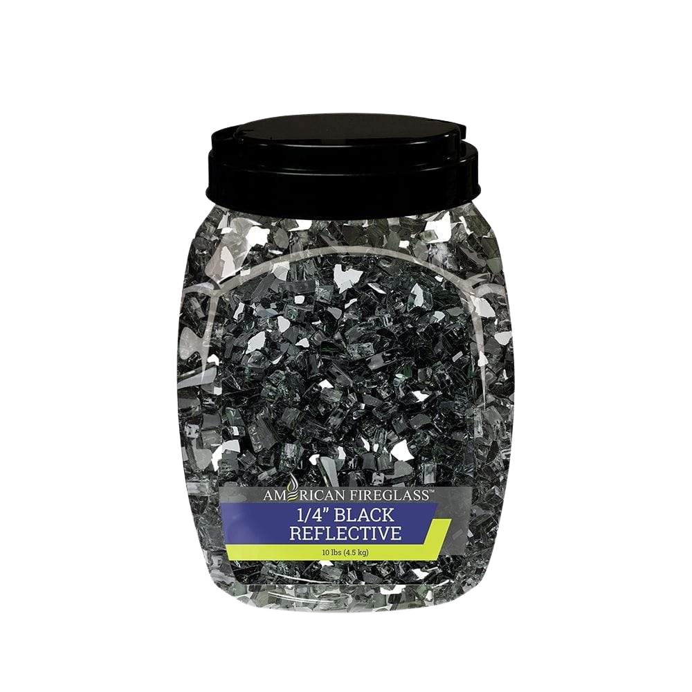 1/4" Reflective Fire Glass 10 lbs