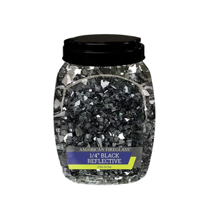 1/4" Reflective Fire Glass 10 lbs