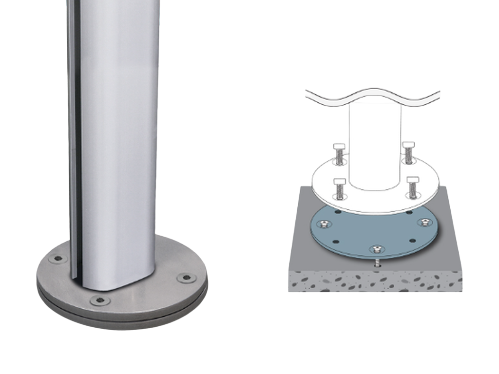 Concrete Mount Kit for Shademaker