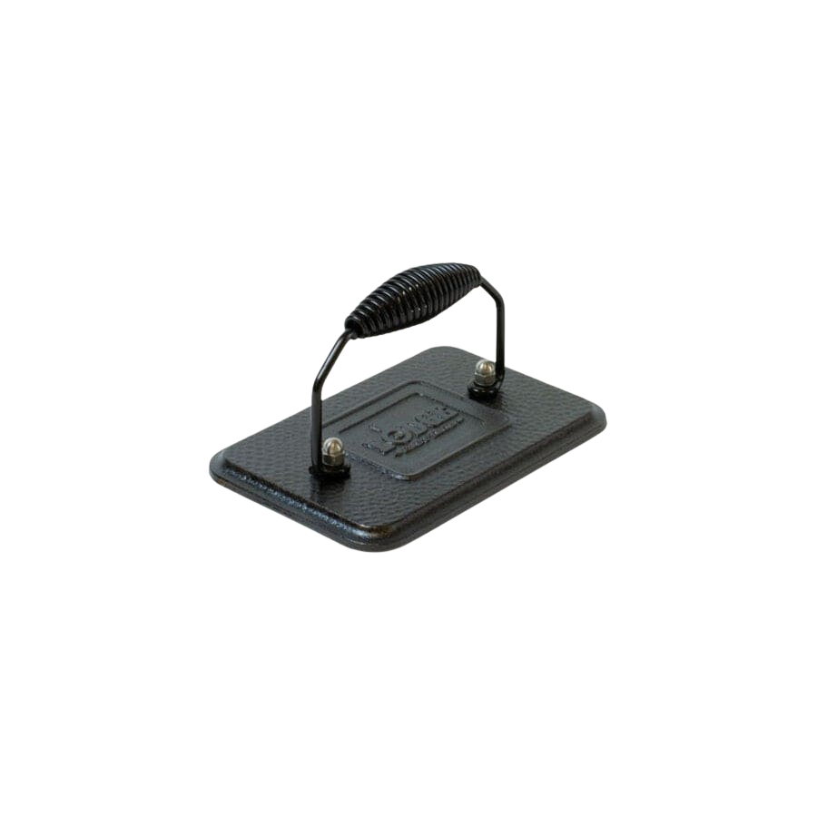 6.75 Inch x 4.5 Inch Cast Iron Grill Press