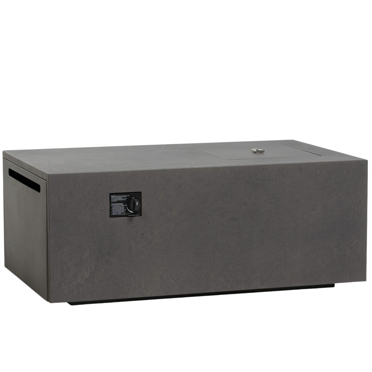 Fiamma 50" x 30" x 20"h Square Fire Pit w/Lid