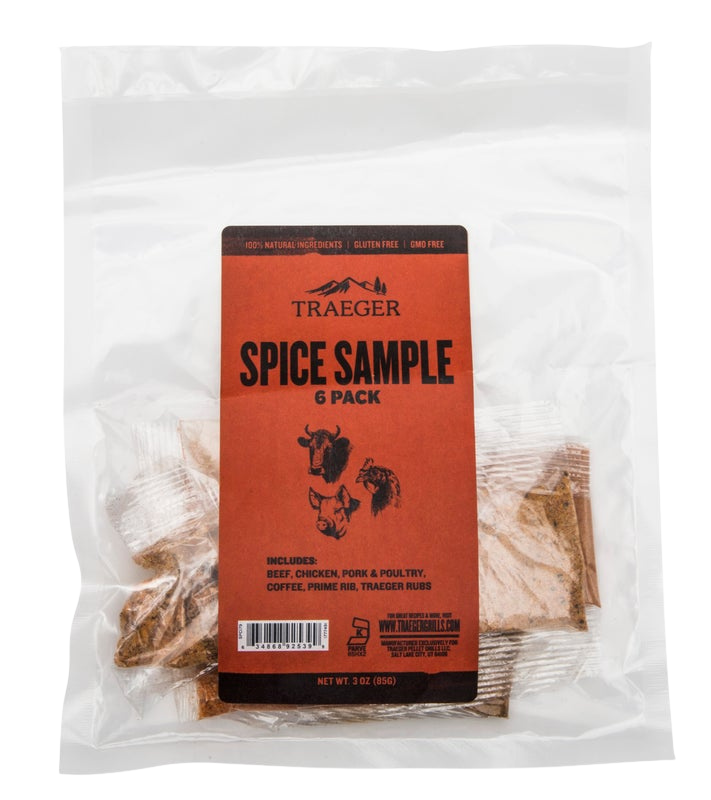 Traeger BBQ Rub Sampler Kit - 6 Pack