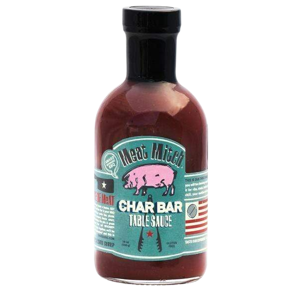Meat Mitch Char Bar Table BBQ Sauce