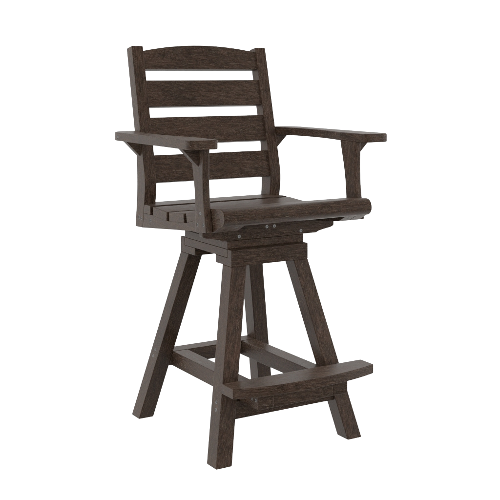 C312C Napa Swivel Counter Arm Chair