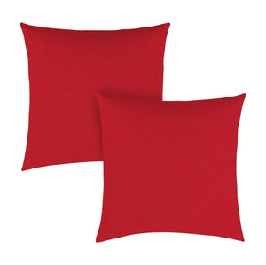 18" Sq Toss Pillow w/zipper Custom Colour Options