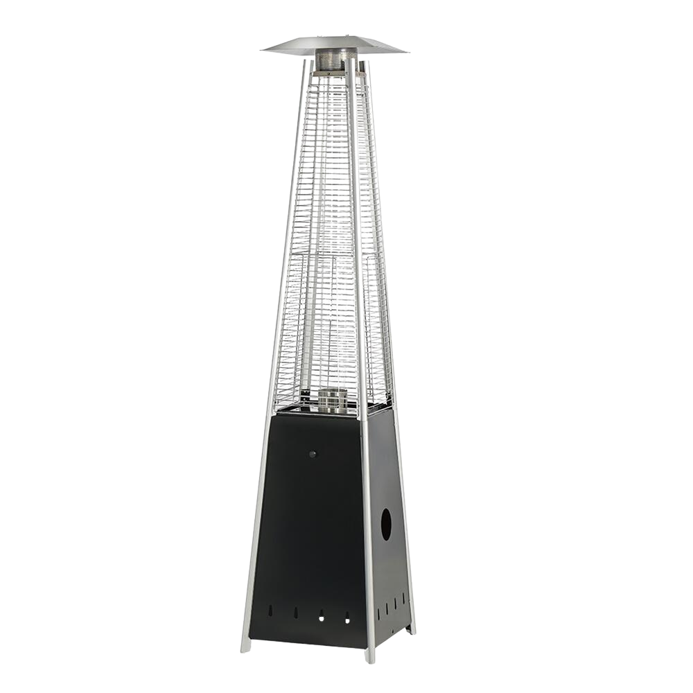 Pyramid 40,000 BTU Propane Outdoor Patio Heater: Black