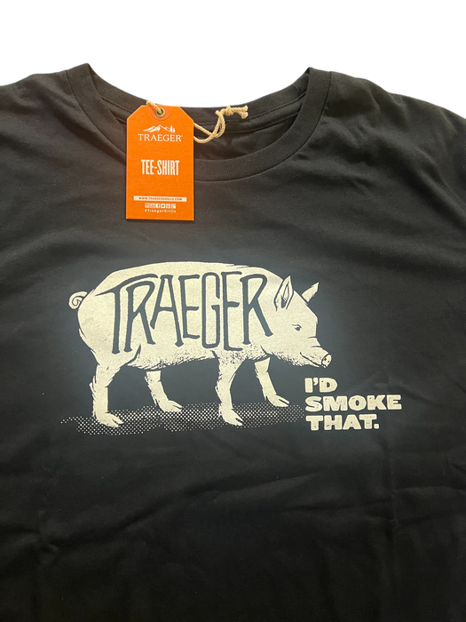 Traeger Id Smoke That Pig T-Shirt Black