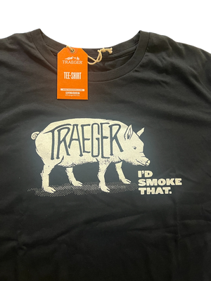 Traeger Id Smoke That Pig T-Shirt Black