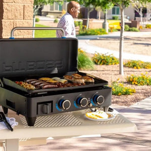 3 Burner Griddle w/ Removeable Top