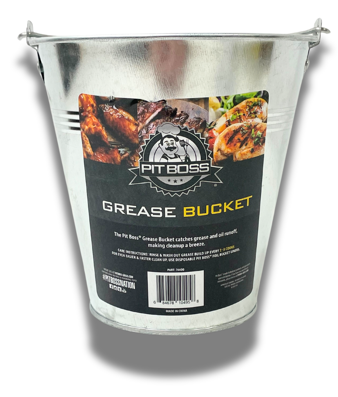Pit Boss Replacement Grease Bucket