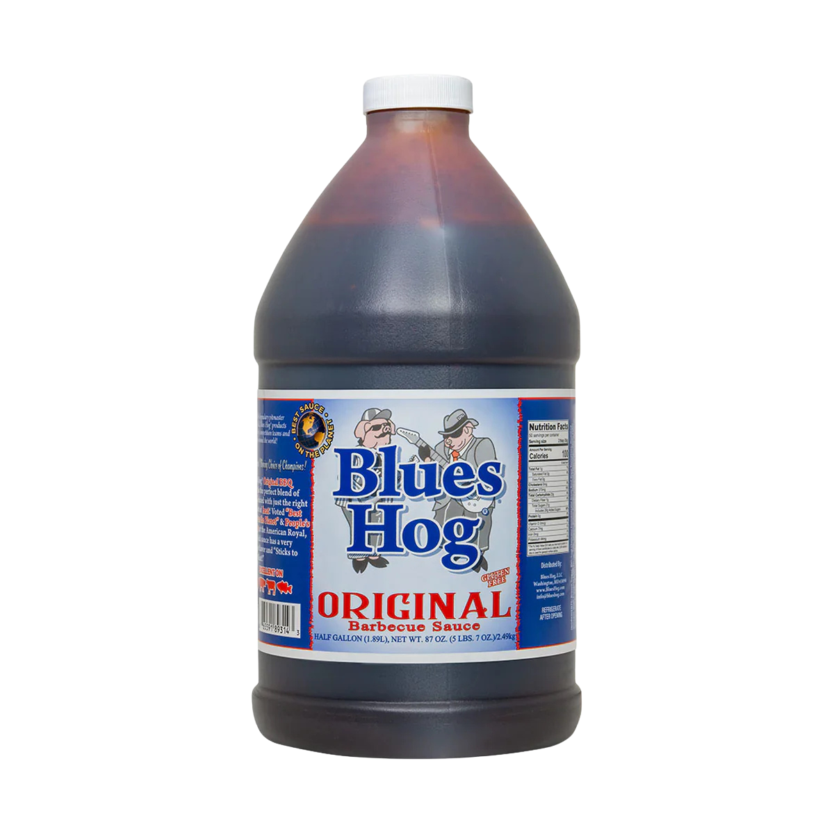 Blues Hog Original Sauce 1/2 Gallon