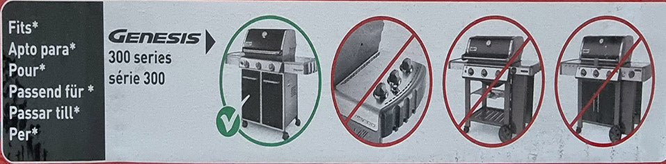 Weber Flavorizer Bars Genesis 300