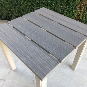 Telescope Casual Rustic Polymer End Table