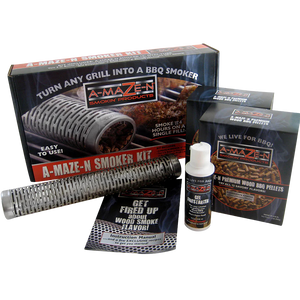 A-MAZE-N Combo Gift Pack - 12" Oval Tube Smoke