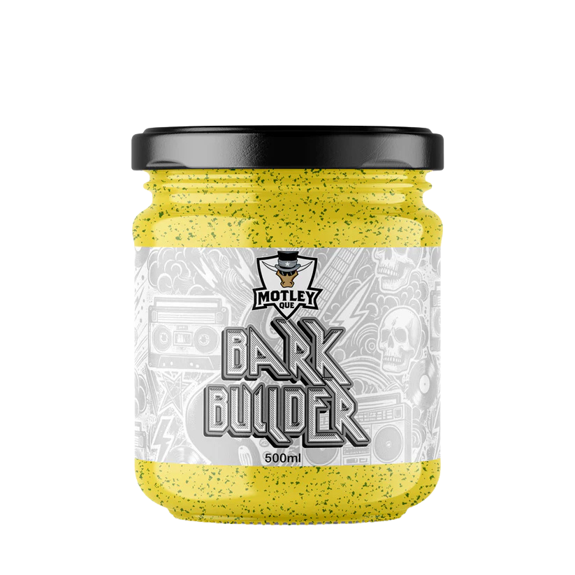 Motley Que Bark Builder