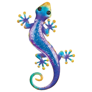 Watercolor Gecko Wall Decor 18"