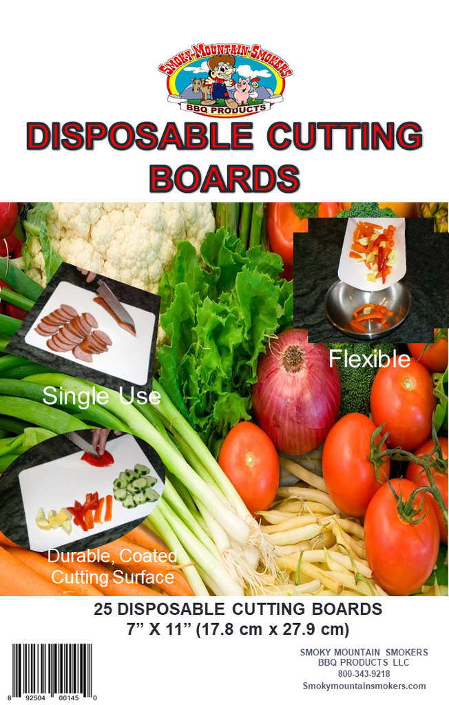 Smokey Mountain Smokers Disposable Cutting Boards