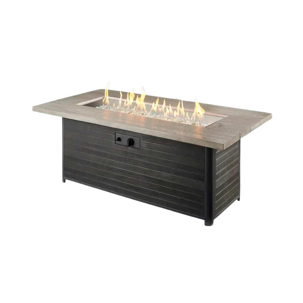 Cedar Ridge Linear Gas Fire Table
